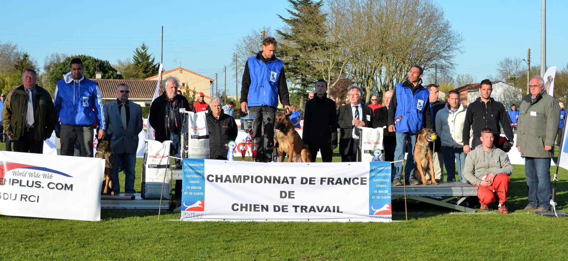 Podium championnat rci 2015