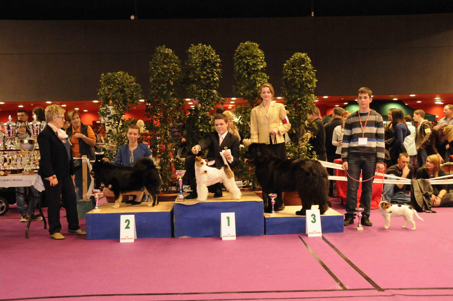 Podium jeune 2 cat dimanche