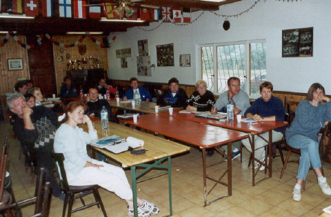 Stage de Moniteur Agility 2001: qui fait semblant d'écouter???